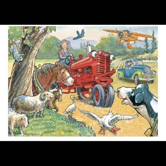 Tractor Mac "Out For A Ride" 19" x 14" 60 pc Puzzle - Picture 2 of 2